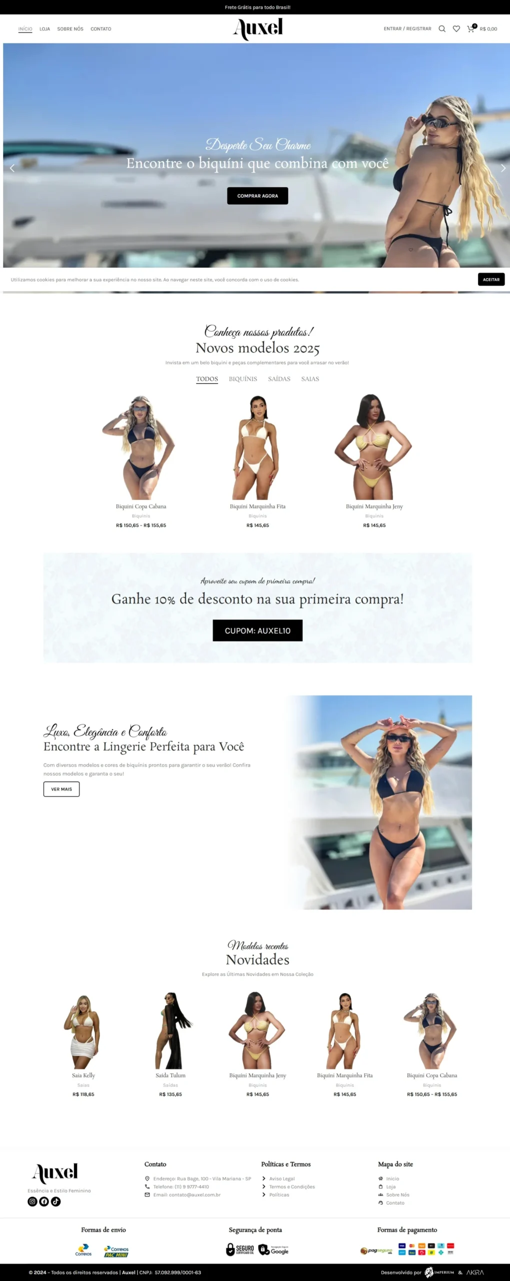 Auxel Moda Praia